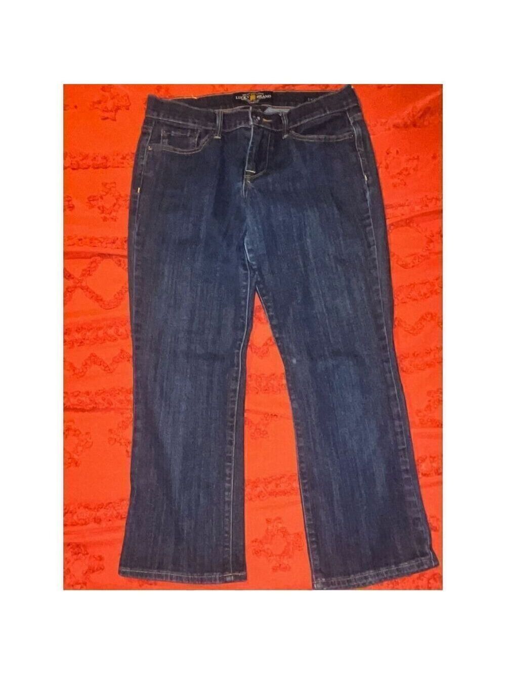 Lucky Brand sweet-n- crop blue jeans 6/28 - Picture 3 of 11